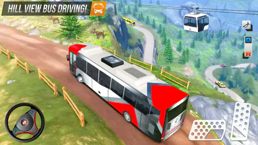 Modern Bus: बस ड्राइविंग गेम screenshot