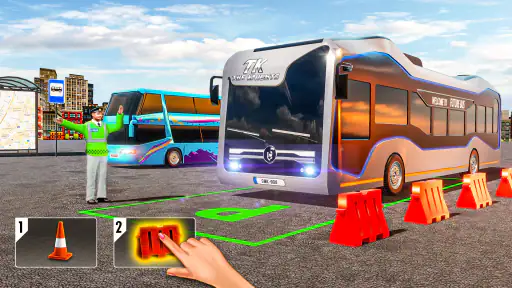 Modern Bus: बस ड्राइविंग गेम screenshot