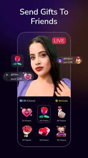 Moj Live - Live Stream & Chat screenshot