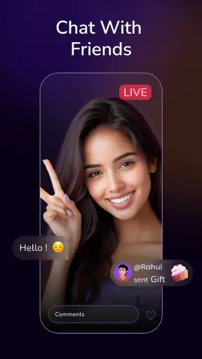 Moj Live - Live Stream & Chat screenshot