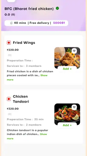 Moms Foood screenshot
