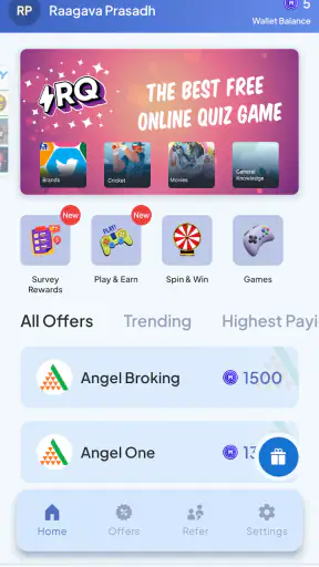 Money Earning App- MoneyHi Duo screenshot