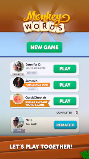 Monkey Words screenshot