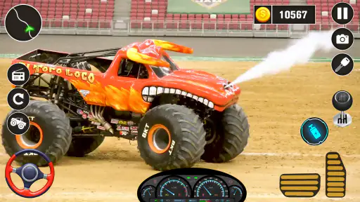 Monster Truck Derby Demolition screenshot