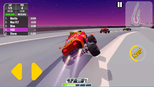 Monster Truck Racing For Kids screenshot