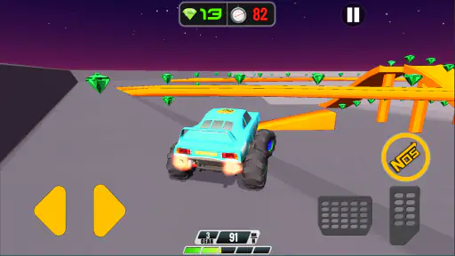 Monster Truck Racing For Kids screenshot