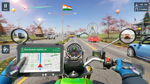 Moto World Tour: बाइक रेसिंग screenshot