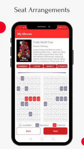 Movie Ticket Booking - My Tick screenshot