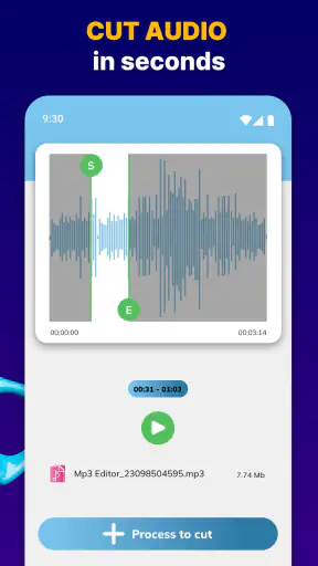 MP3 Cutter & Audio Trimmer screenshot