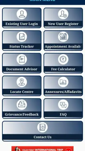mPassport Seva screenshot