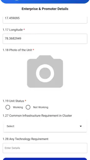 MSME Survey & Support screenshot