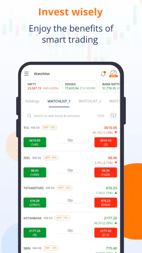 mStock: Demat & Sher Bazar App screenshot