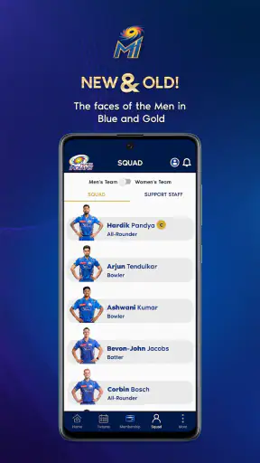 Mumbai Indians Official App screenshot