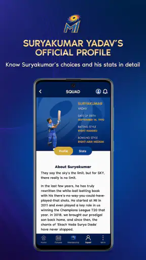 Mumbai Indians Official App screenshot