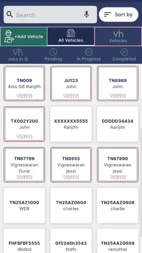 mVaaHna Private Mechanics app screenshot