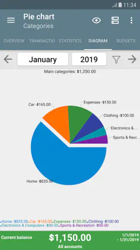 My Budget Book screenshot