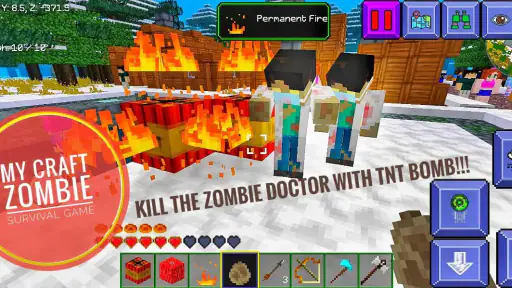 My Craft Zombie Survival Game screenshot