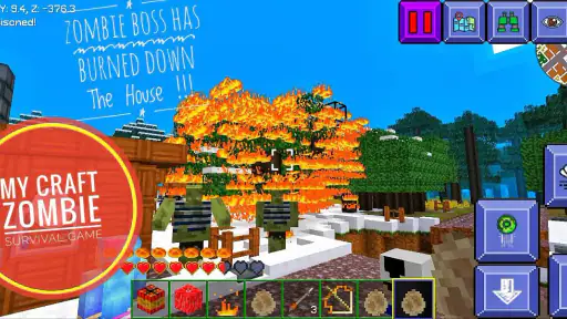 My Craft Zombie Survival Game screenshot