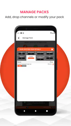 My DishTV-Recharge & DTH Packs screenshot