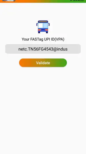My FASTag screenshot