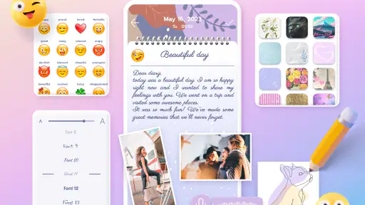 My Secret Diary with Lock screenshot
