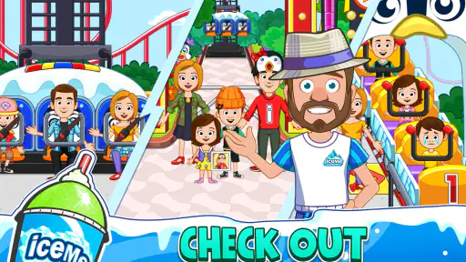 My Town : ICEME Amusement Park screenshot