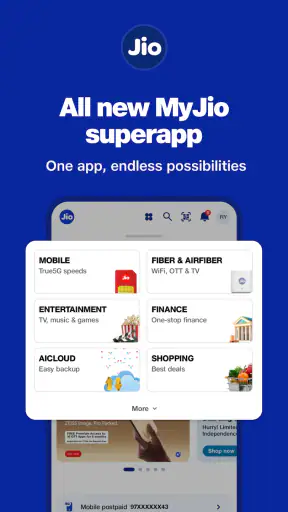 MyJio: For Everything Jio screenshot
