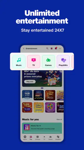MyJio: For Everything Jio screenshot