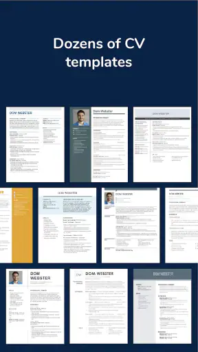 MyPerfectCV: Resume CV Builder screenshot