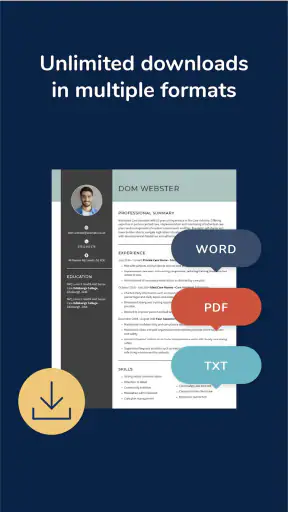 MyPerfectCV: Resume CV Builder screenshot