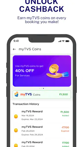 myTVS Car Services & More screenshot