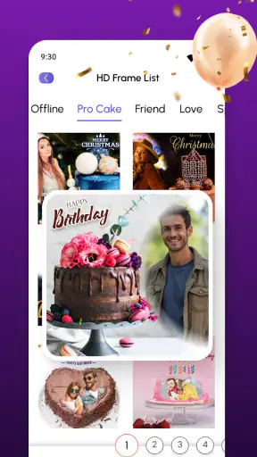 Name Photo On Birthday Cake screenshot