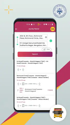 Namma BMTC screenshot