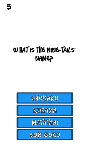 Naruto Boruto Ninja Quiz screenshot