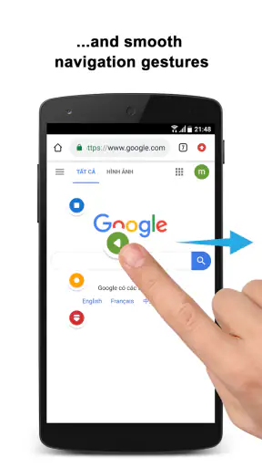Navigation Gestures screenshot