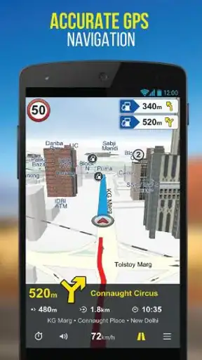 NaviMaps: 3D GPS Navigation screenshot
