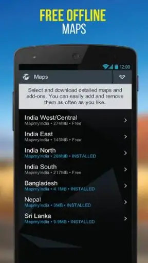 NaviMaps: 3D GPS Navigation screenshot