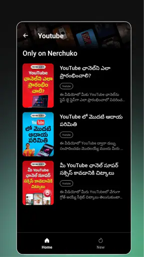 Nerchuko: Short Learning App screenshot