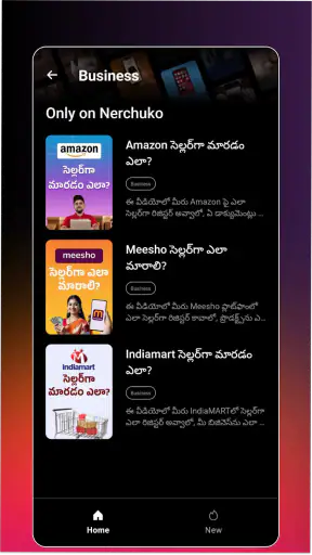 Nerchuko: Short Learning App screenshot