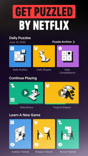 Netflix Puzzled screenshot