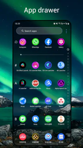 Newlook Launcher - Galaxy Star screenshot