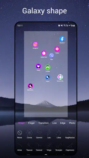 Newlook Launcher - Galaxy Star screenshot