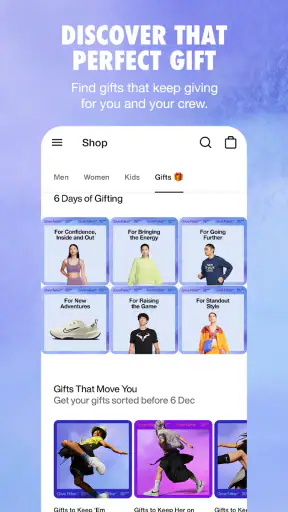 Nike: Sport & Fashion App screenshot