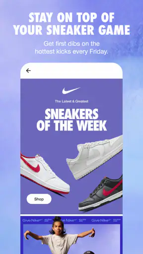 Nike: Sport & Fashion App screenshot