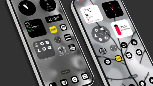 Nil Launcher - Theme, Folder screenshot