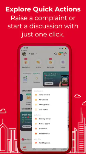NoBrokerHood:Smart Society App screenshot