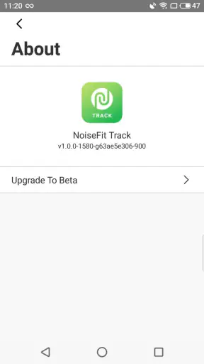 NoiseFit Track screenshot