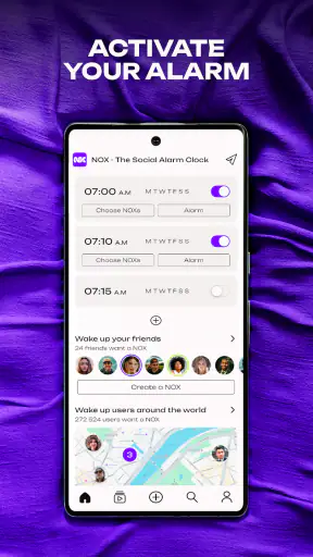 NOX - The Social Alarm Clock screenshot