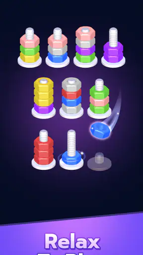 Nuts And Bolts Sort screenshot