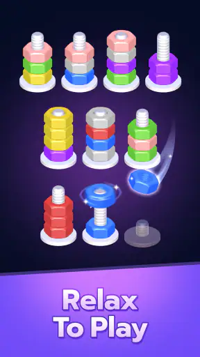 Nuts And Bolts Sort screenshot